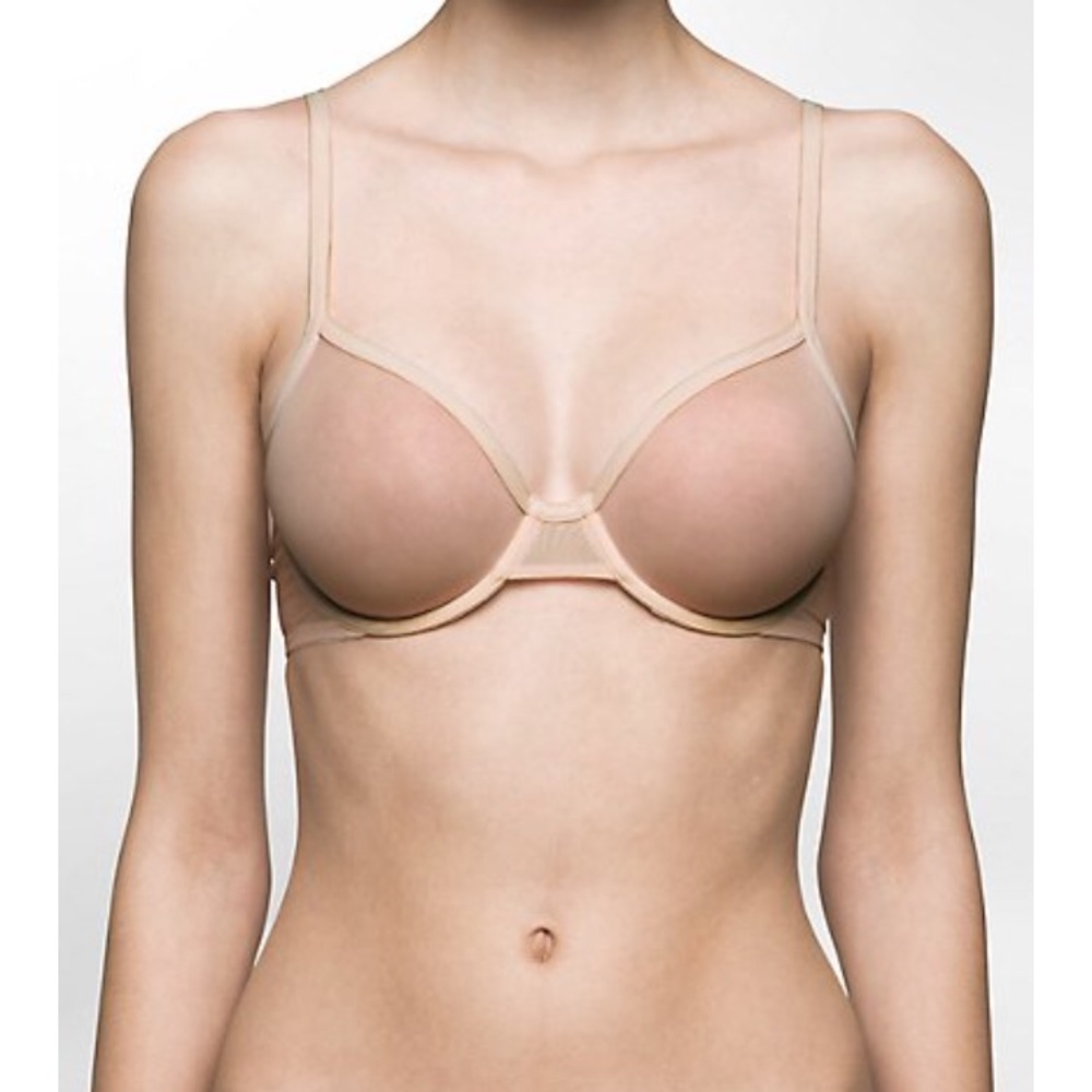 30D SHEER MARQUISETTE UNLINED DEMI BRA